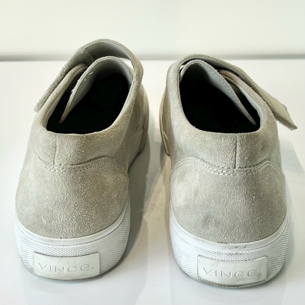 VINCE SUEDE PLATFORM SNEAKERS - Picture 5 of 12